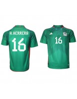 Meksiko Hector Herrera #16 Kotipaita MM-kisat 2022 Lyhythihainen